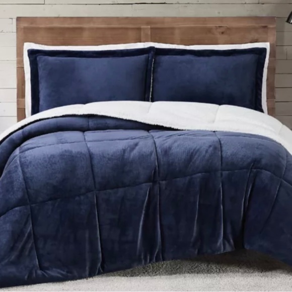 UGG Bedding Ugg Comforter 3 Piece Set The Color Navy Ocean Poshmark